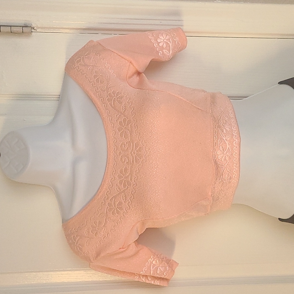 Pink crop top